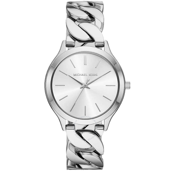 Michael Kors Slim Runway Quartz White Dial Ladies Watch MK7474 - Big Daddy Jewelry