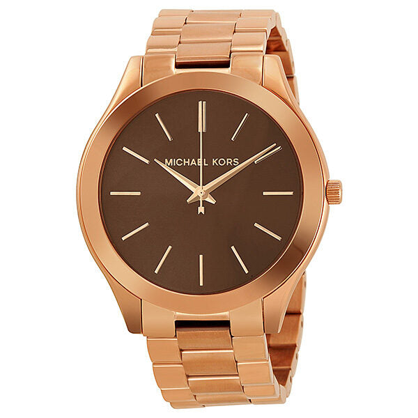 Michael Kors Vintage Classic Slim Runway Rose Gold-tone Ladies Watch MK3181 - Big Daddy Jewelry