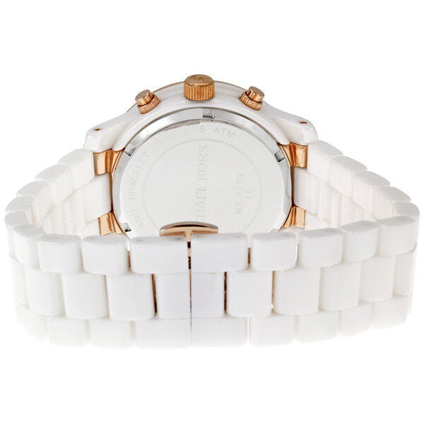 Michael Kors White Ceramic White Dial Ladies Watch MK5269 - Big Daddy Jewelry #3