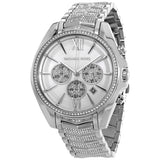Michael Kors Whitney Chronograph Quartz Crystal Silver Dial Ladies Watch MK6728 - Big Daddy Jewelry