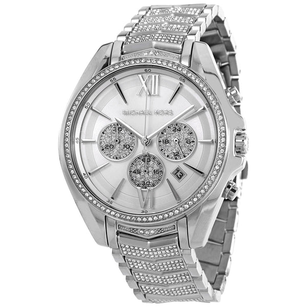 Michael Kors Whitney Chronograph Quartz Crystal Silver Dial Ladies Watch MK6728 - Big Daddy Jewelry