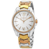 Michael Kors Whitney Crystal White Sunray Dial Ladies Watch MK6686 - BigDaddy Watches