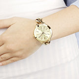 Michael Kors Slim Runway Champagne Dial Gold Ladies Watch MK3222 - Big Daddy Jewelry #3