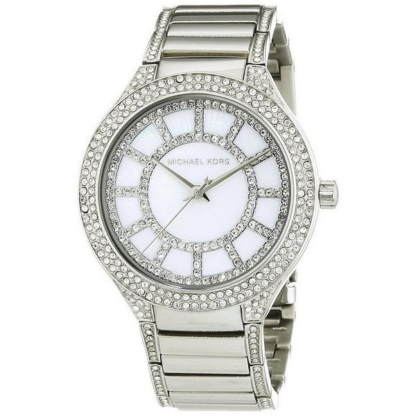 Michael Kors Kerry Mother Pearl Dial Silver Ladies Watch  MK3311 - Big Daddy Jewelry