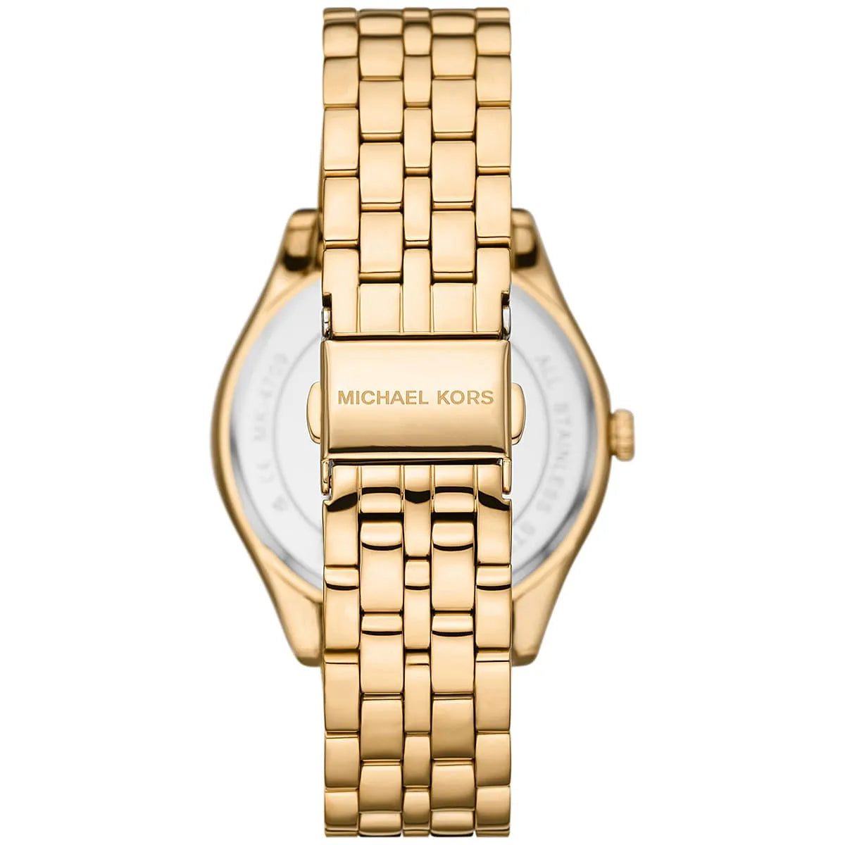 Michael Kors Harlowe Pave Quartz Crystal Gold-Tone Women's Watch - MK4709