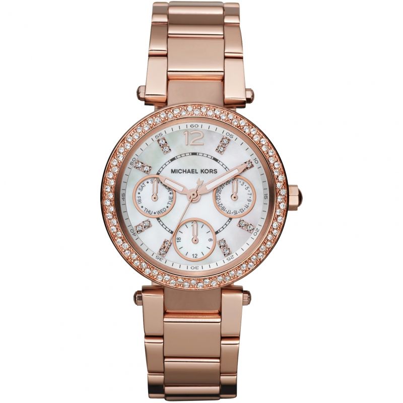 Michael Kors Parker Rose Gold Ladies Watch  MK5616 - Big Daddy Jewelry