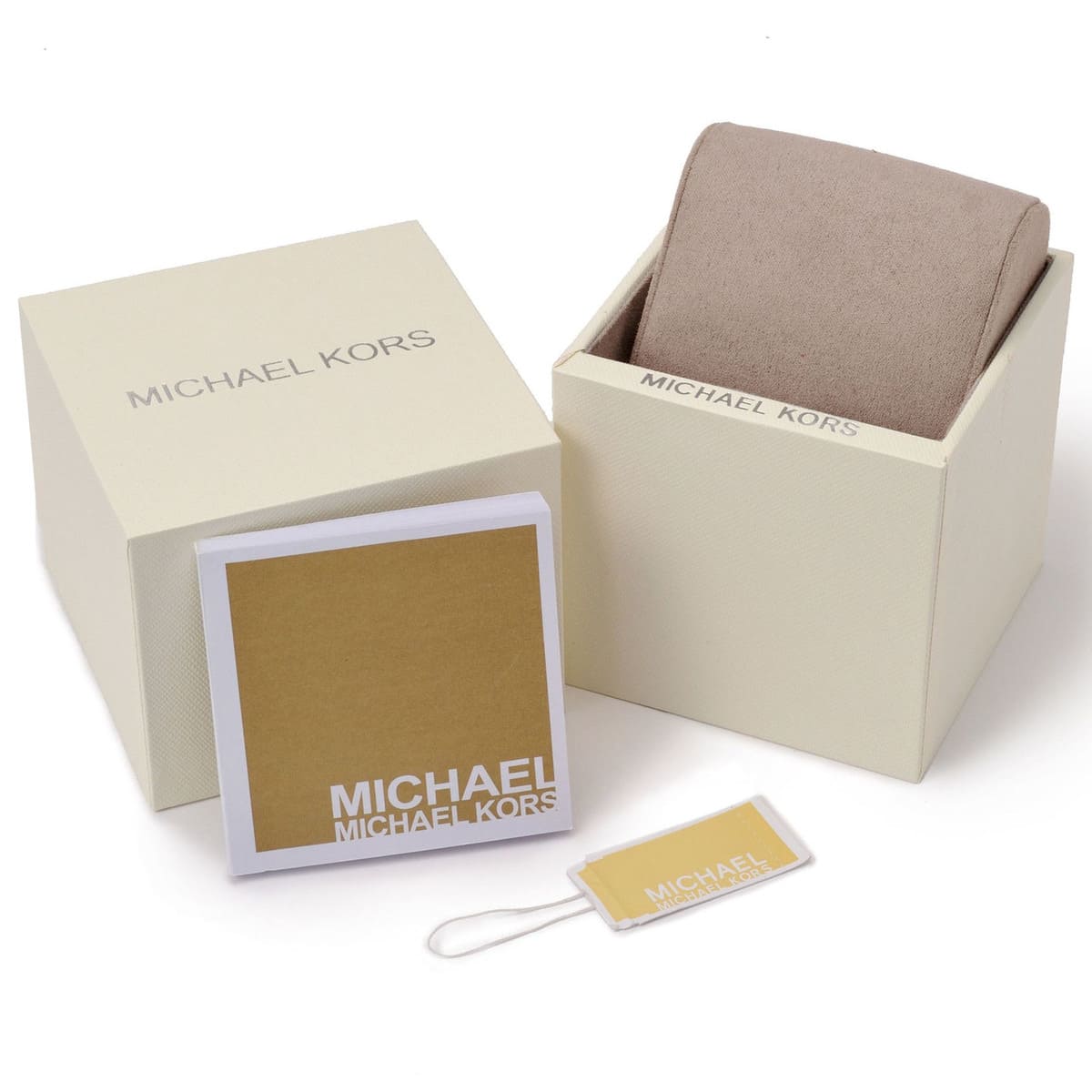 Michael Kors MK7254 watch original packaging with cream box and watch pouch