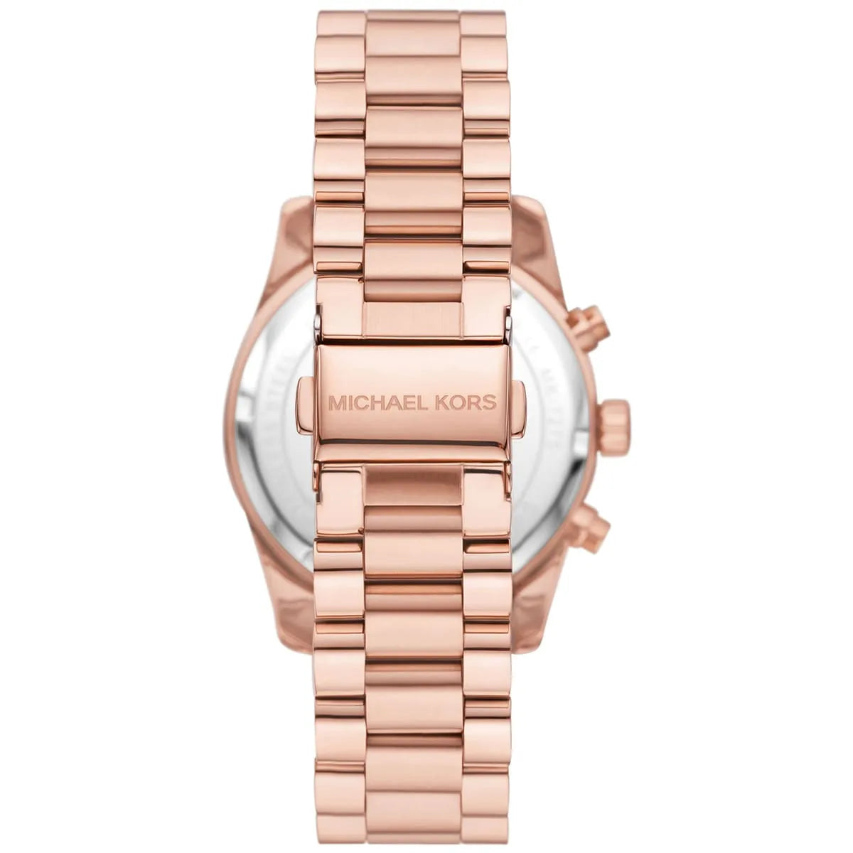 Michael Kors Lexington Lux Chronograph Rose Gold-Tone Women's Watch - MK7275