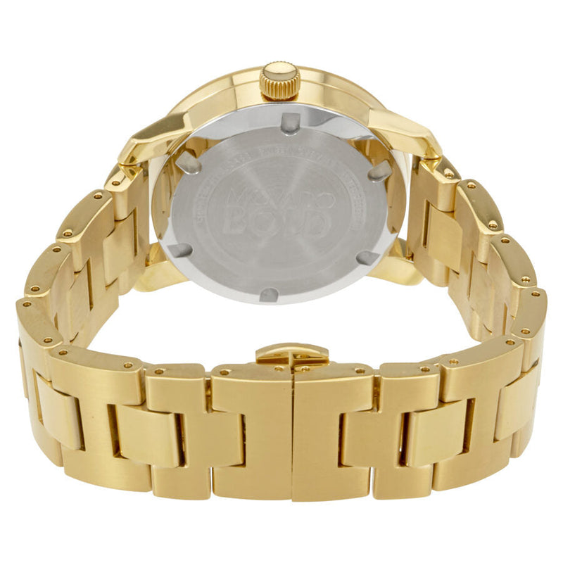 Movado Bold Black Dial Gold-tone Unisex Watch #3600397 - Big Daddy Jewelry #3