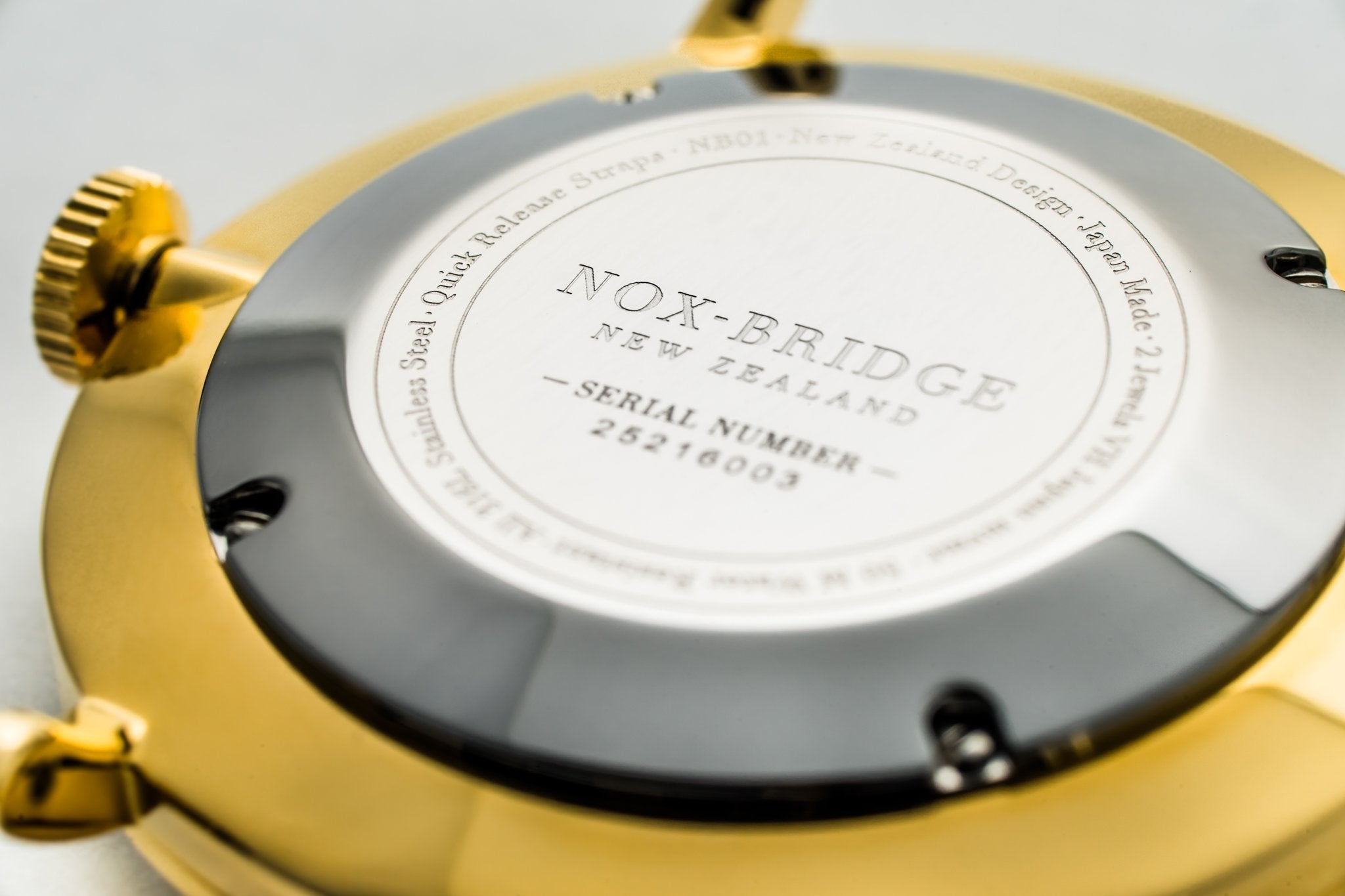 Noxbridge Classic Capella Gold 36MM CG36