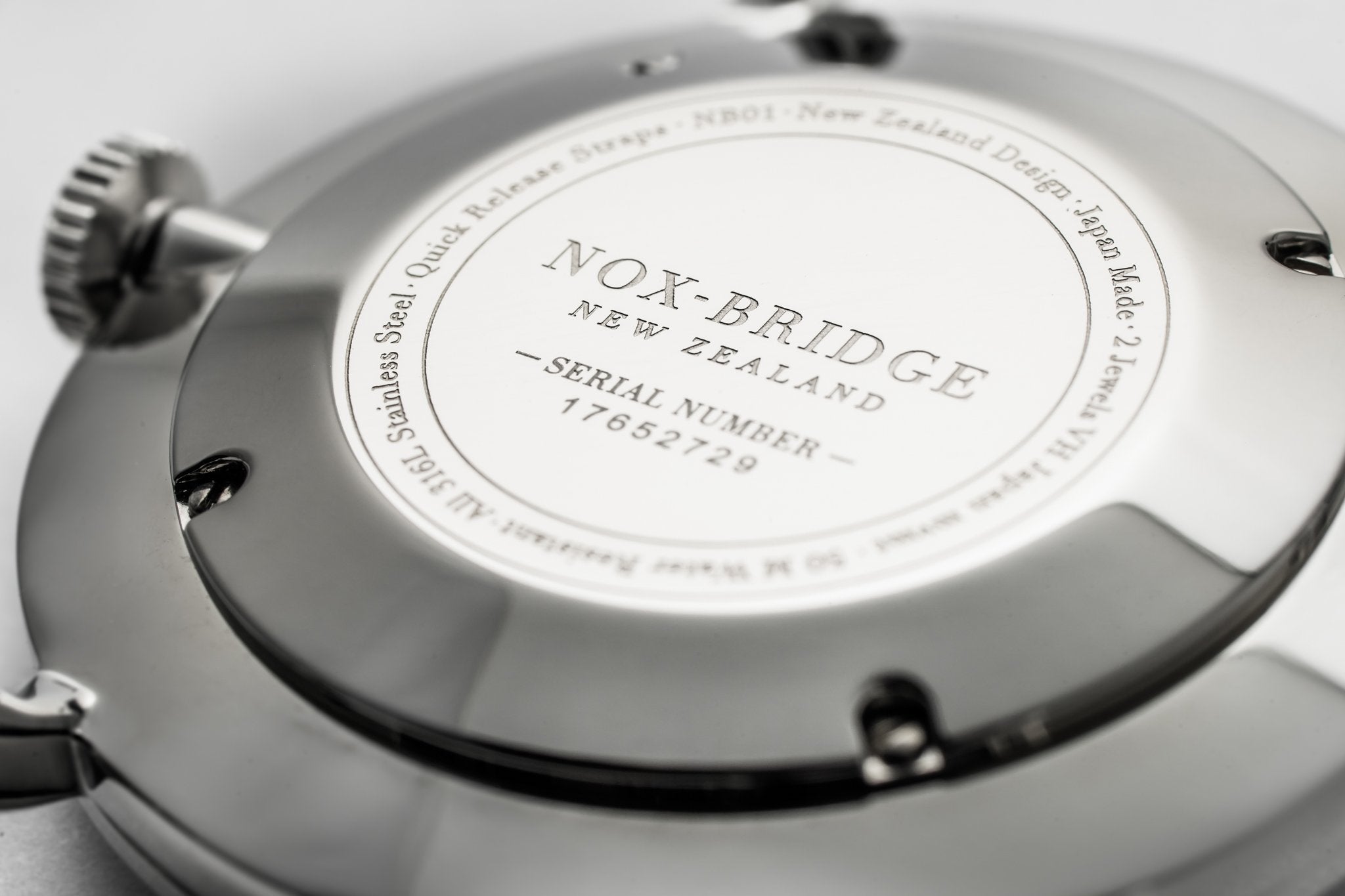 Noxbridge Classic Capella Silver 36MM CS36