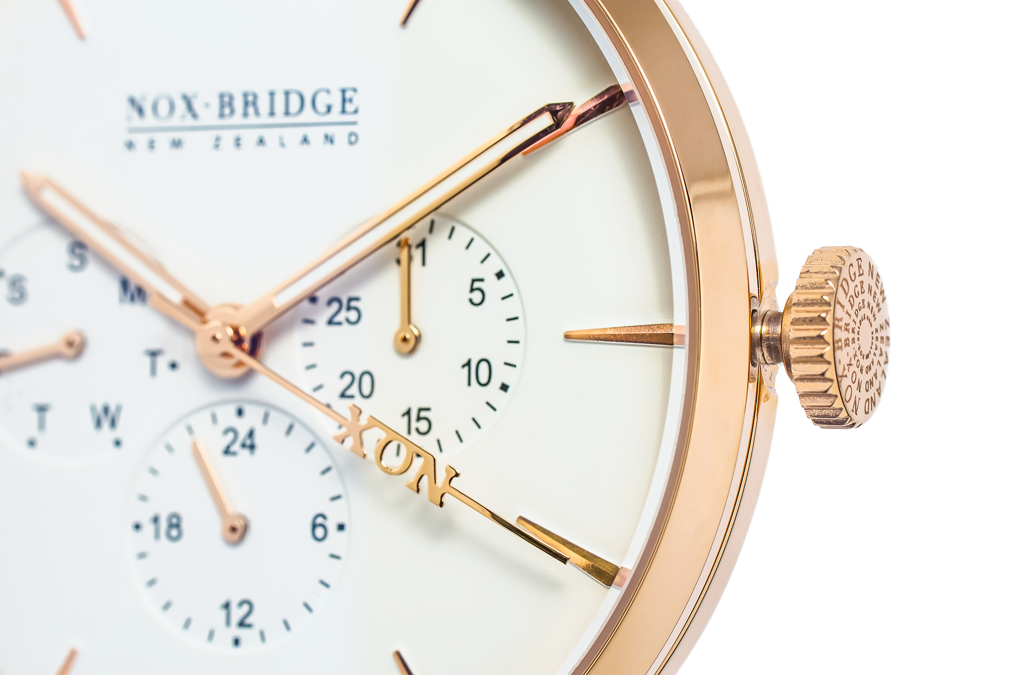 NOX-BRIDGE Classic Izar Rose Gold 36MM IRG36 - The Watches Men & CO #2