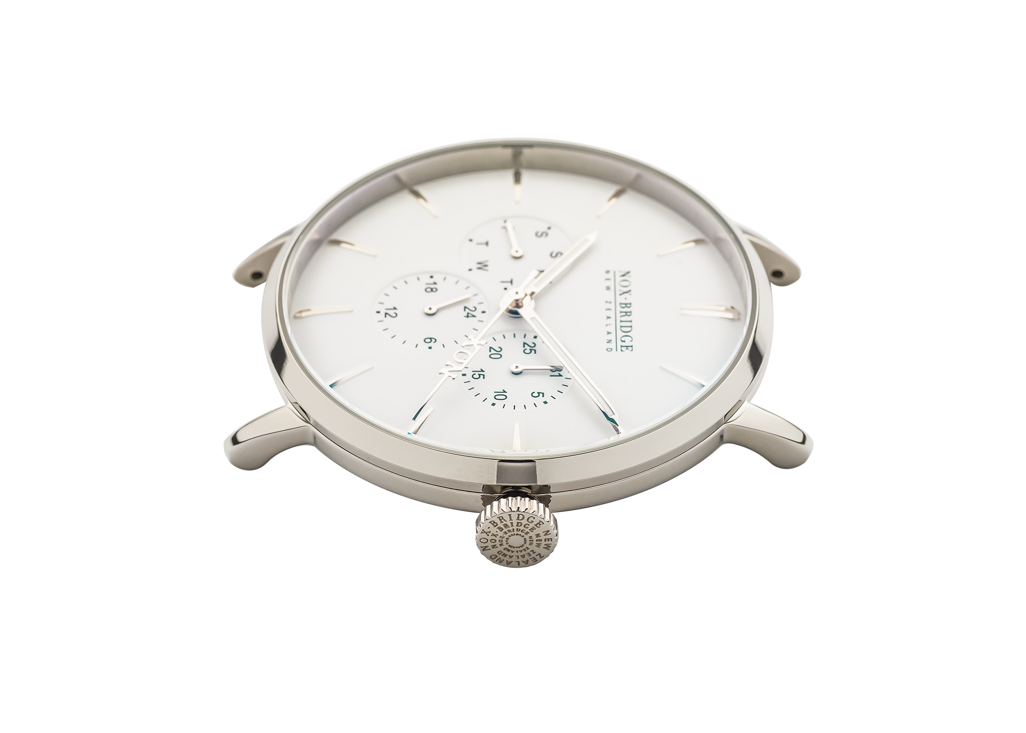 Noxbridge Classic Meissa Silver 36MM MS36 (Damaged Strap - Defect)