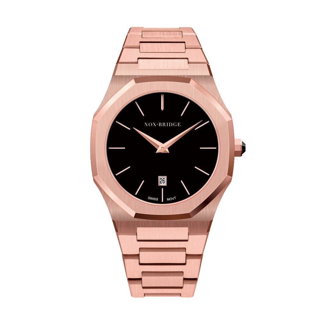 Noxbridge Revo Rose Gold Watch ECC40RG