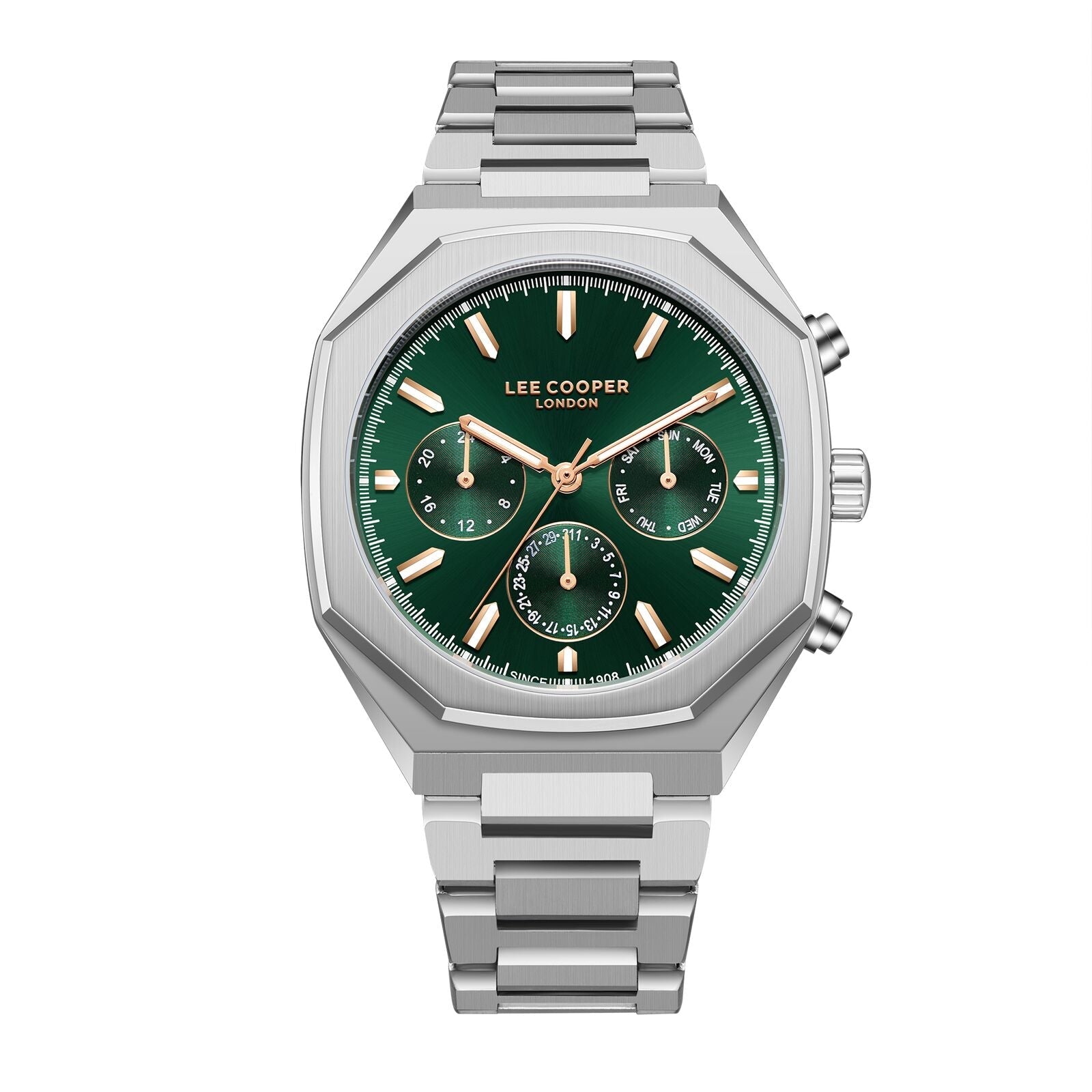 Lee Cooper Silver Men's Watch LC08045.370 LC08045.370 - Image 1