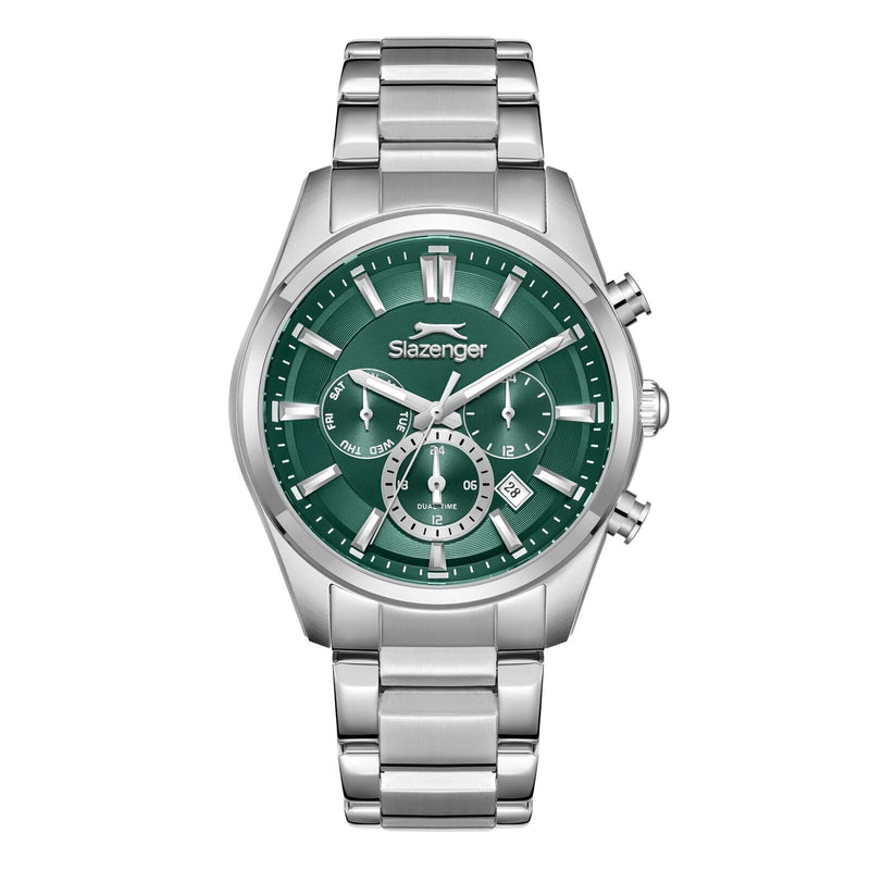 SLAZENGER Metallic Stainless Steel Men's Watch - SL.09.2498.2.06 SL.09.2498.2.06 - Image 1