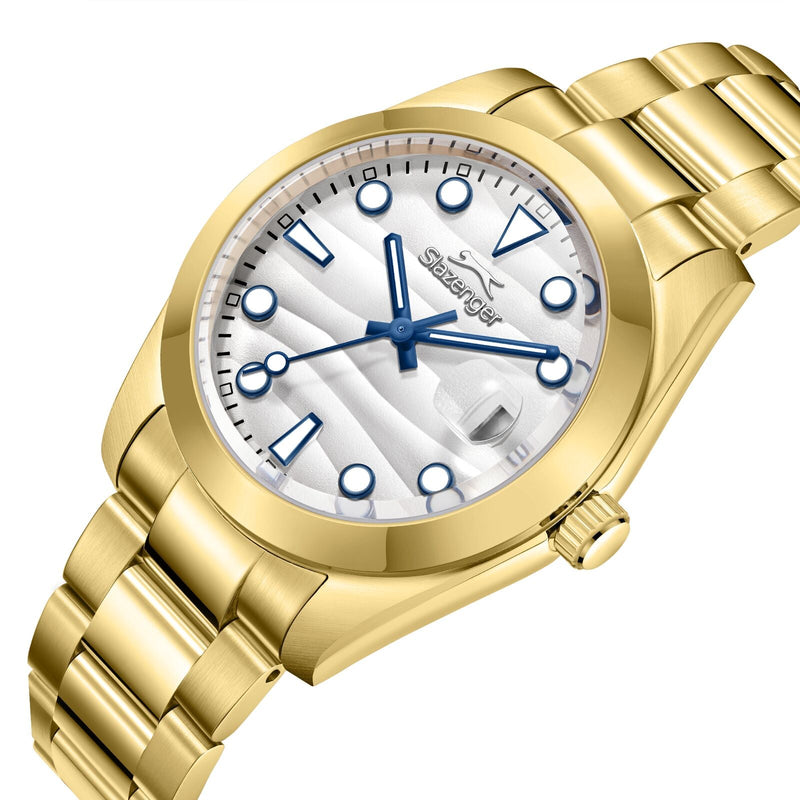 SLAZENGER Gold Stainless Steel Men's Watch - SL.09.2491.1.06 SL.09.2491.1.06 - Image 2