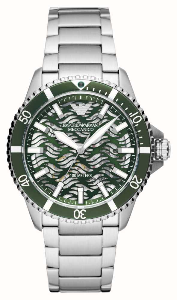 Emporio Armani Automatic Skeleton Dial Men's Watch  AR60061 - Big Daddy Jewelry