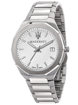 Maserati Stile White Dial  R8853142005 - Big Daddy Jewelry
