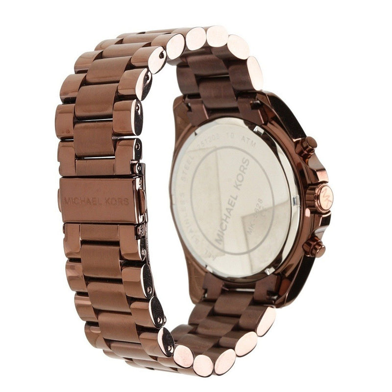 Michael Kors Bradshaw Chronograph Espresso Dial Unisex Watch MK5628 - Big Daddy Jewelry #3