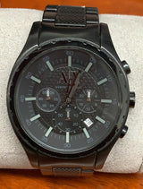 Armani Exchange Chronograph All Black Men's Watch  AX1058 - Big Daddy Jewelry