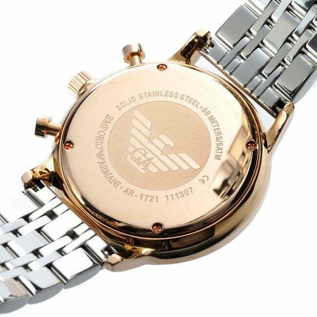 Emporio Armani Gianni Gray Men's Watch#AR1721 - Big Daddy Jewelry #4