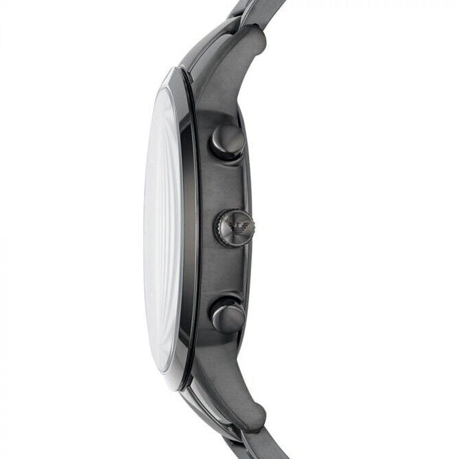 Emporio Armani Men's Classic Chronograph Stainless Steel Gunmetal Watch AR2454 - Big Daddy Jewelry #2