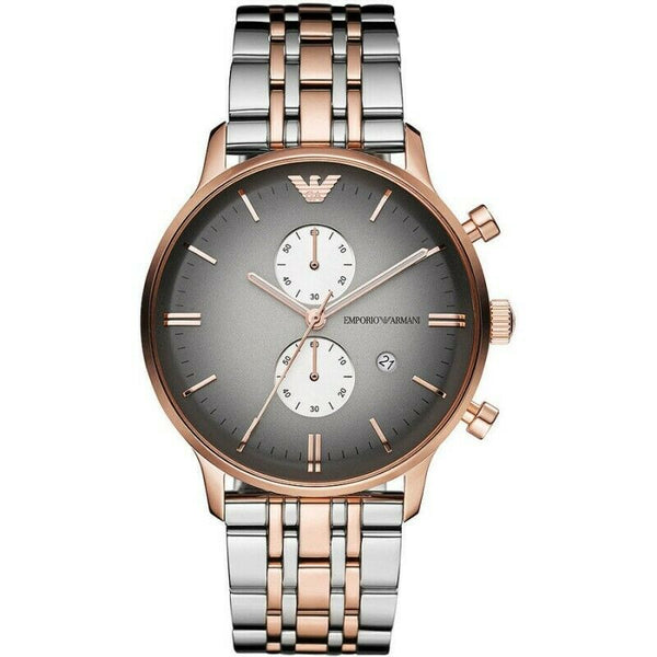 Emporio Armani Gianni Gray Men's Watch#AR1721 - Big Daddy Jewelry