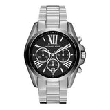 Michael Kors Bradshaw Chronograph Black Dial Silver Unisex Watch  MK5705 - Big Daddy Jewelry