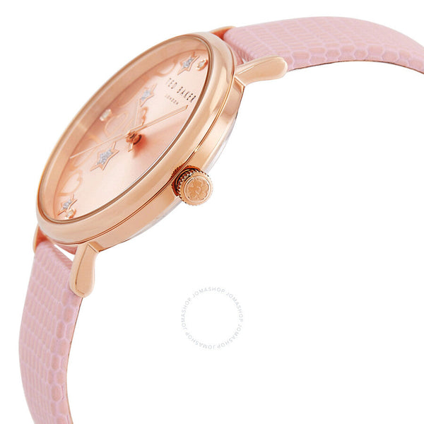 Ted Baker Phylipa Hearts & Stars Quartz Rose Gold Dial Watch and Bracelet Set BKGFW22129I - Big Daddy Jewelry #2