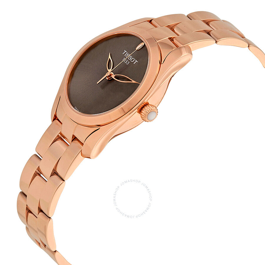 Tissot T-Wave Anthracite Dial Ladies Watch T112.210.33.061.00 - The Watches Men & Co #2