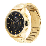 Tommy Hilfiger Gold Steel Black Dial Men's Watch 1710511 - Big Daddy Jewelry #2