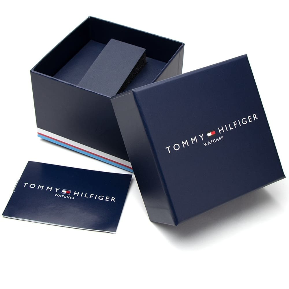 Tommy Hilfiger Maverick Black Dial Gold Men's Watch - 1791903