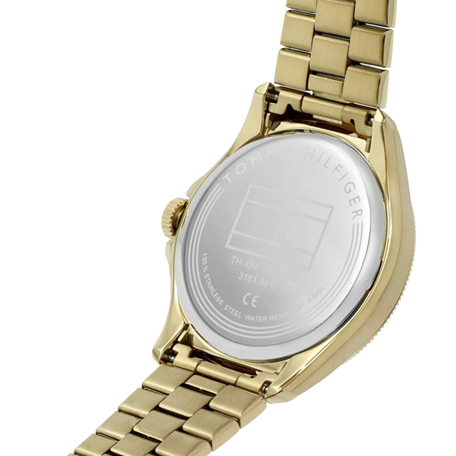 Tommy Hilfiger Maverick Black Dial Gold Men's Watch - 1791903
