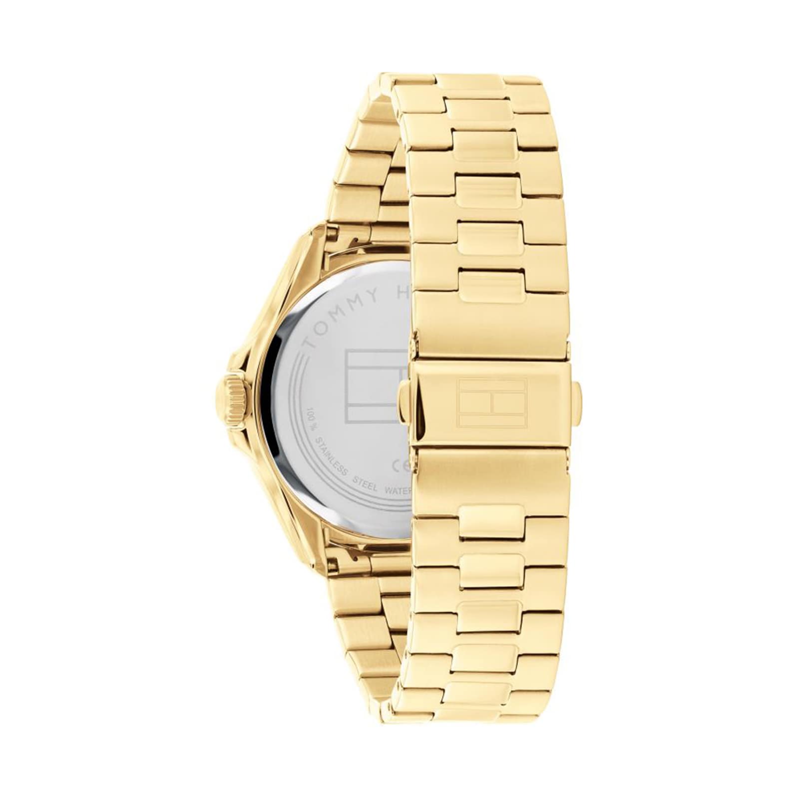 Tommy Hilfiger Maverick Black Dial Gold Men's Watch - 1791903