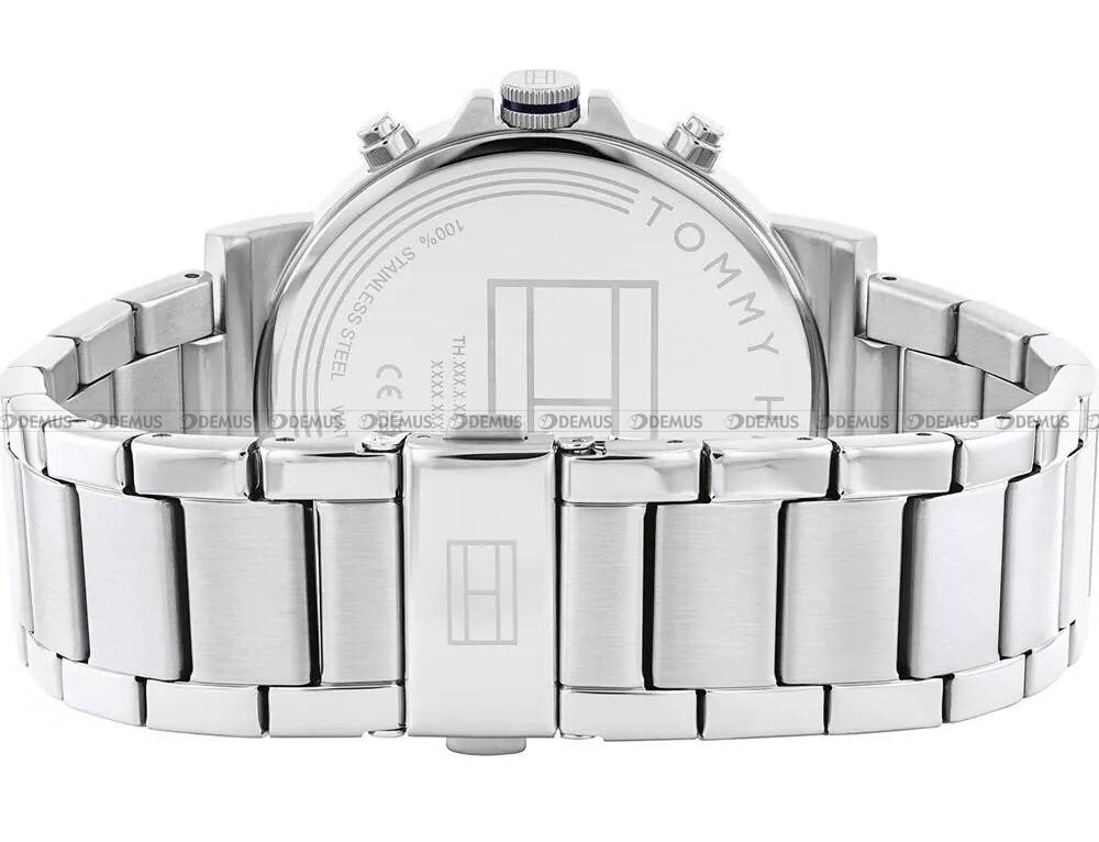 Tommy Hilfiger Tyson Stainless Steel Dark Grey Dial Multi-function Men's Watch - 1710604
