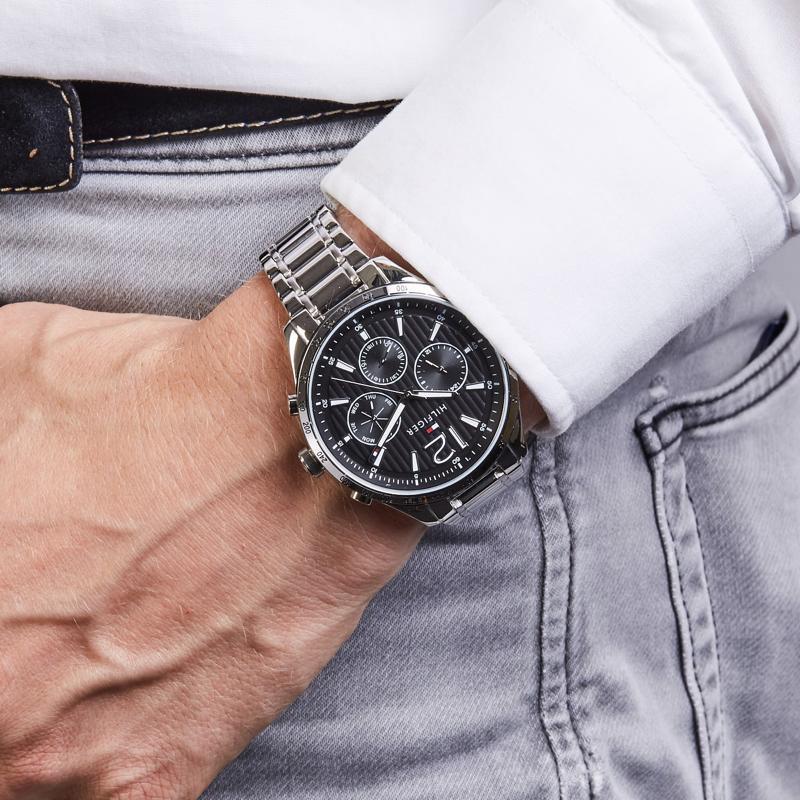 Tommy Hilfiger Gavin Chronograph Black Dial Men's Watch 1791469 - Big Daddy Jewelry #5