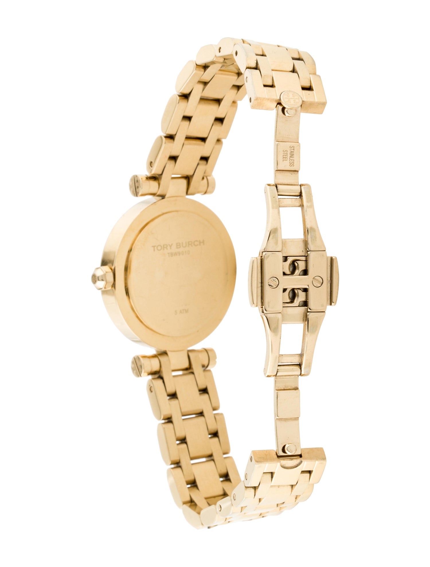 Tory Burch Classic T Watch Gold-Tone Metal Women's Watch TBW9010