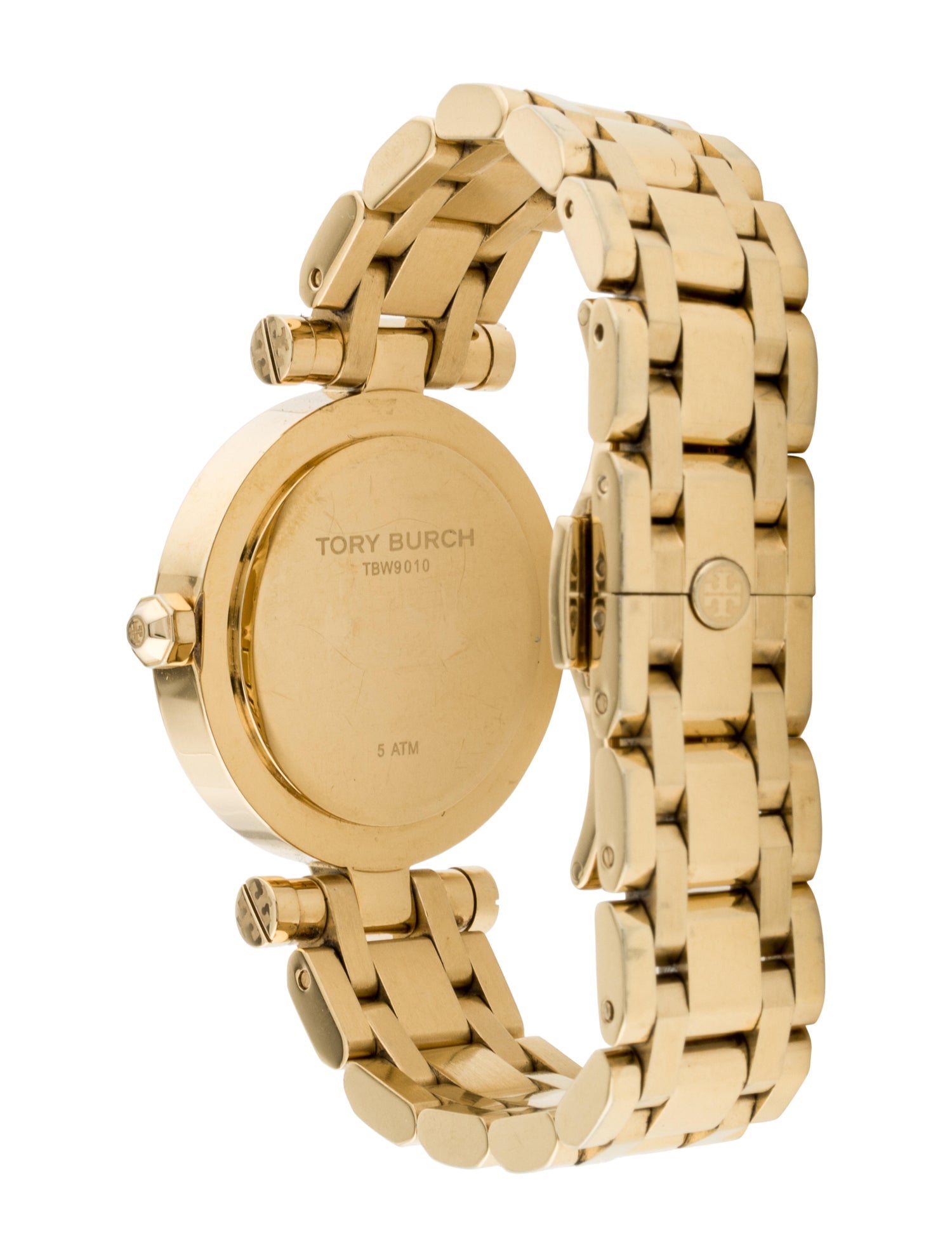 Tory Burch Classic T Watch Gold-Tone Metal Women's Watch TBW9010