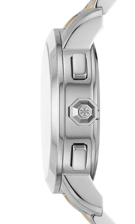 Tory Burch Chronograph Two-Tone Bracelet Women's Watch TBW1052