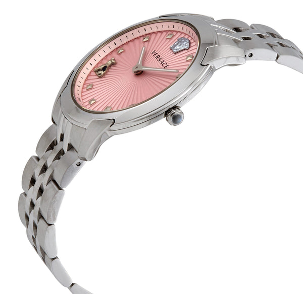 Versace Audrey Quartz Pink Dial Ladies Watch VELR00419 - Big Daddy Jewelry #2