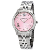 Versace Audrey Quartz Pink Dial Ladies Watch VELR00419 - Big Daddy Jewelry