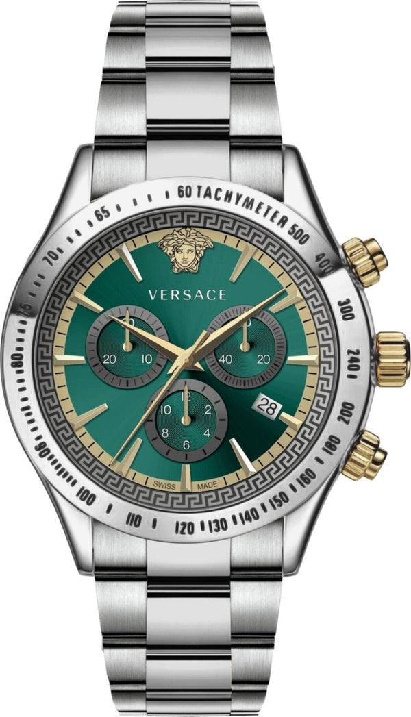Versace Classic Chronograph Green Dial Men's Watch  VEV700721 - Big Daddy Jewelry