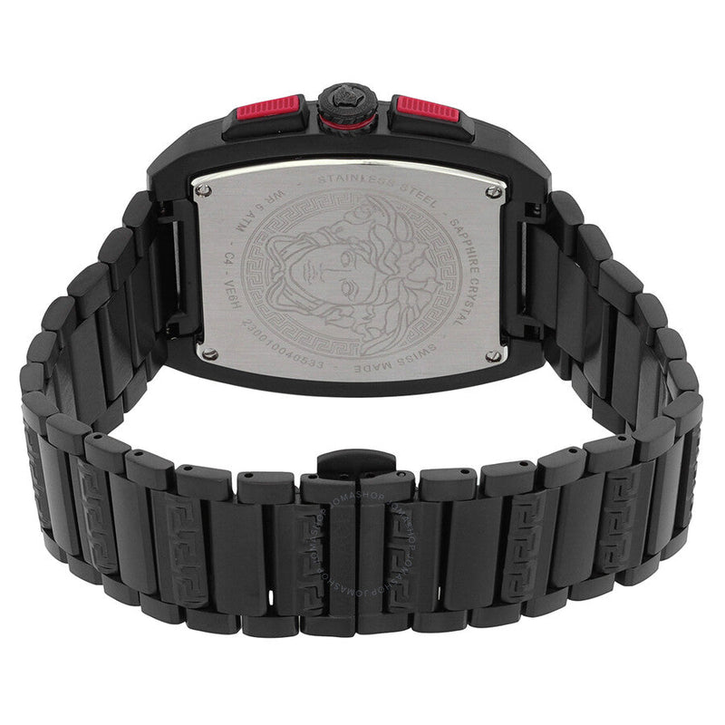 Versace Dominus Chronograph Quartz Black Dial Men's Watch VE6H00623 - Big Daddy Jewelry #3