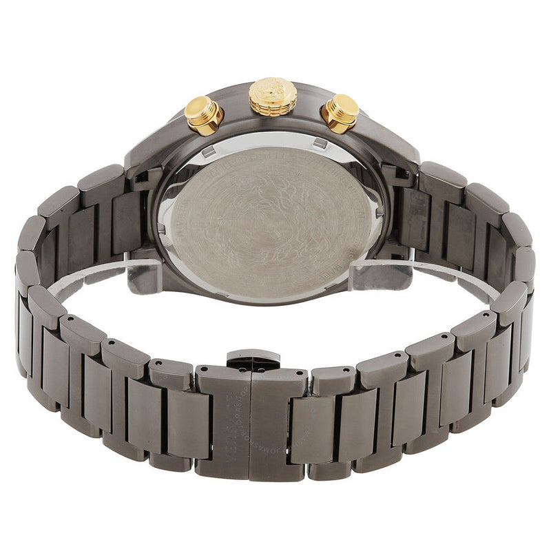 Versace Greca Dome Chronograph Quartz Black Dial Men's Watch VE6K00623 - Big Daddy Jewelry #3