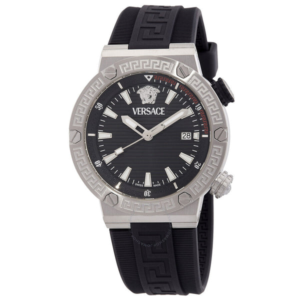 Versace Greca Quartz Blue Dial Men's Watch VE8G00124 - Big Daddy Jewelry