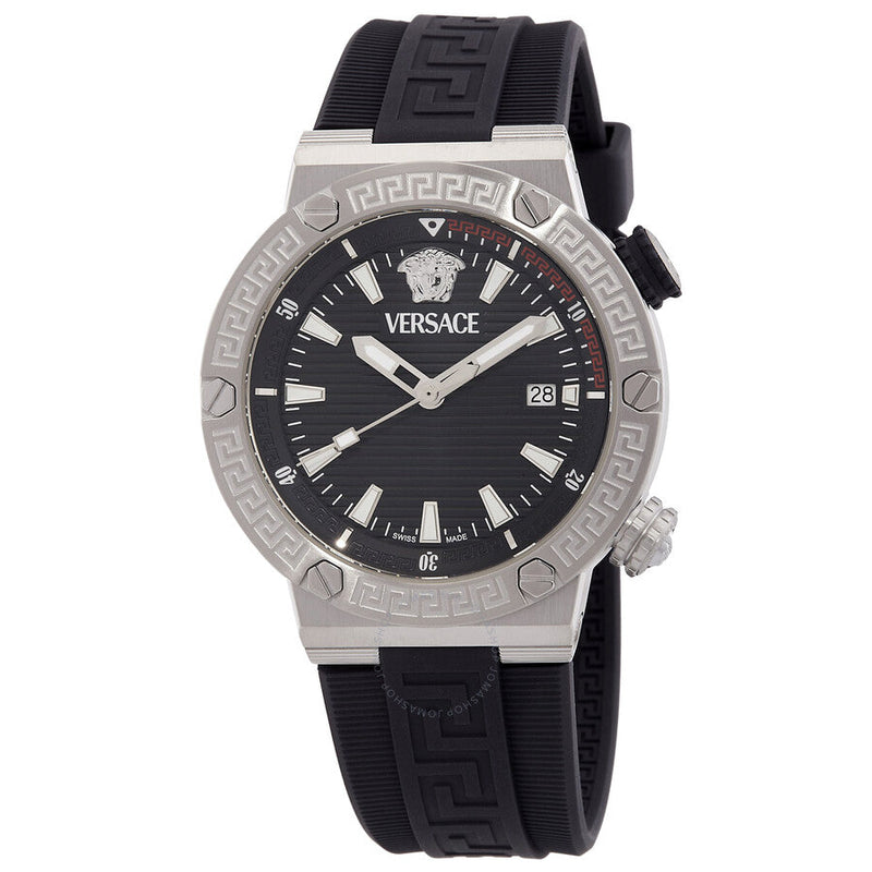 Versace Greca Quartz Blue Dial Men's Watch VE8G00124 - Big Daddy Jewelry