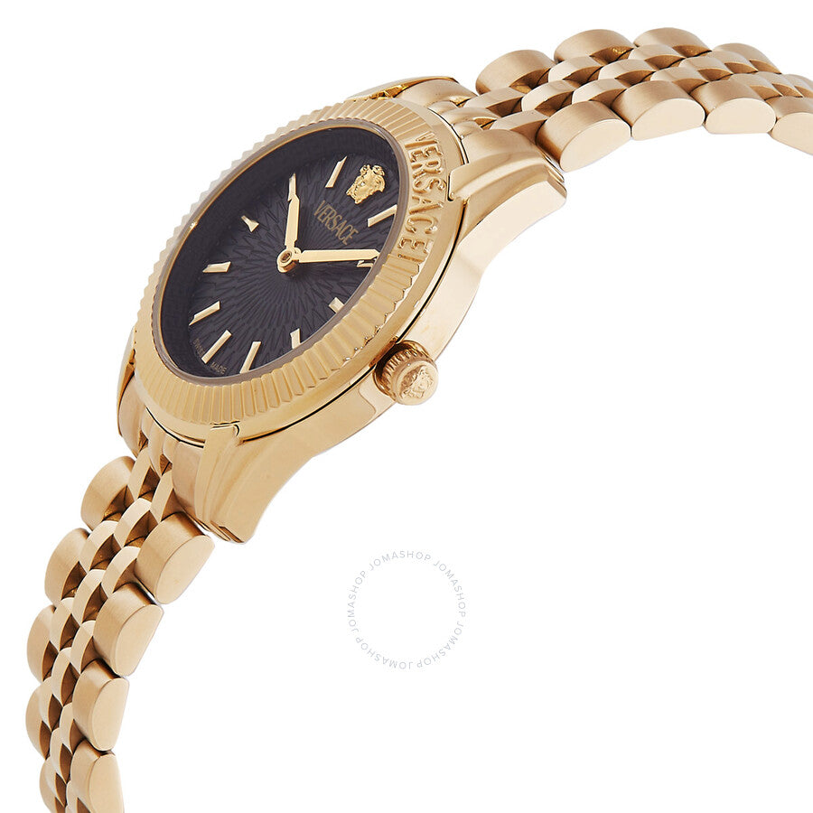 Versace Greca Time Lady Quartz Black Dial Ladies Watch VE9CA0424