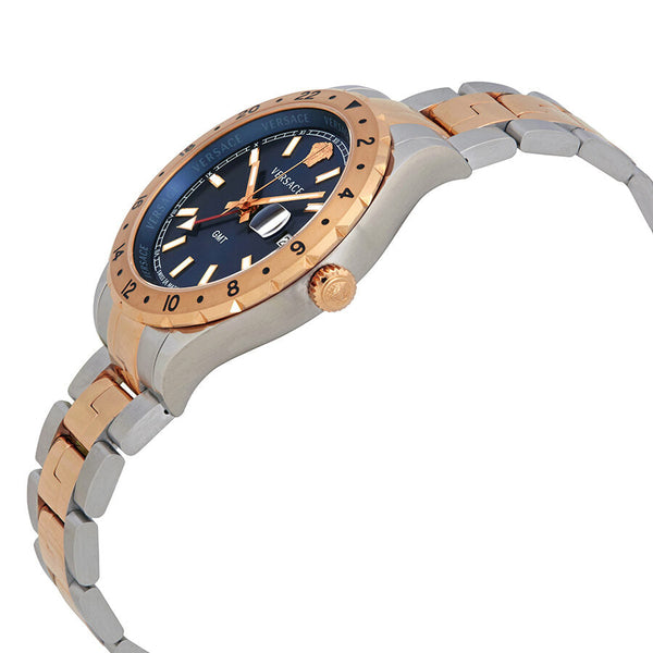Versace Hellenyium GMT Blue Dial Men's Watch V11060017 - Big Daddy Jewelry #2