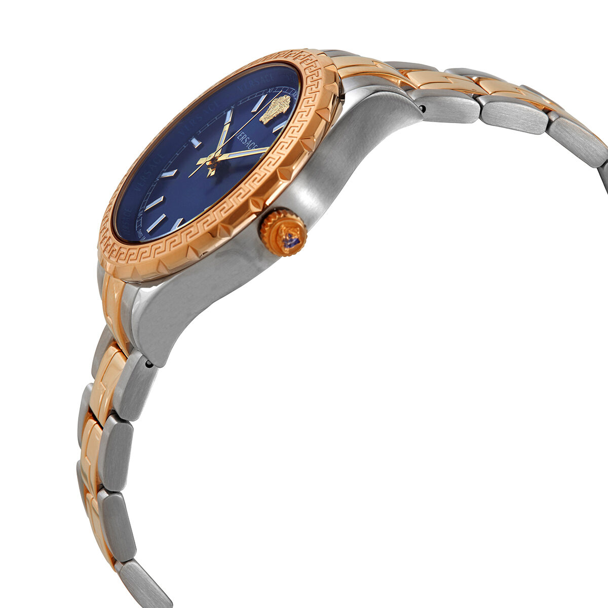 Versace Hellenyium Quartz Blue Dial Ladies Watch V12060017